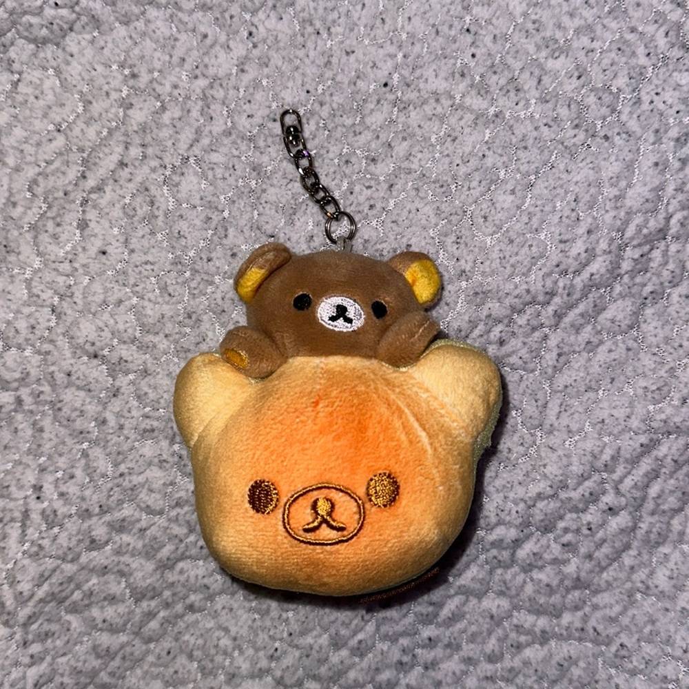 Rihlakkuma Key Plush Keychain